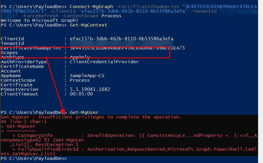 Connecting to Microsoft Graph without Admin Consent