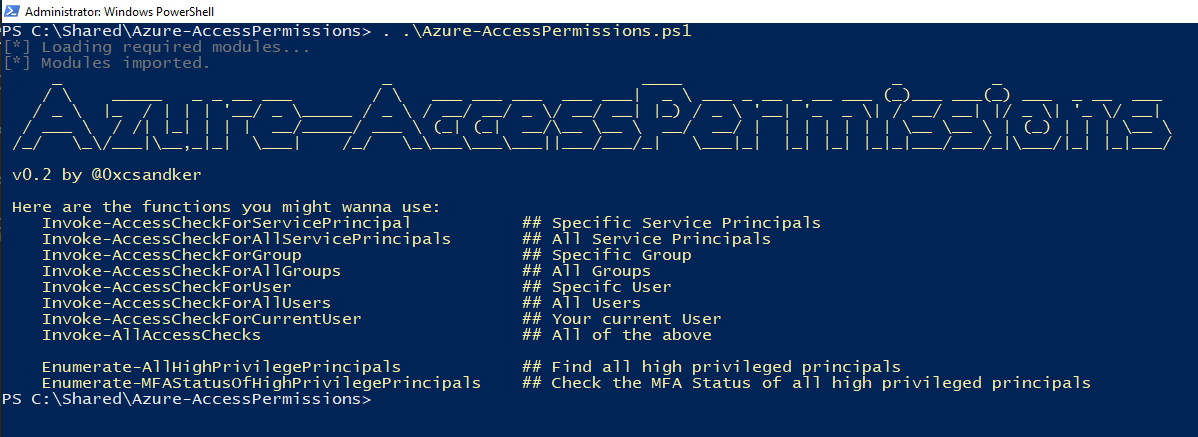 Azure-AccessPermissions.ps1 v.0.2